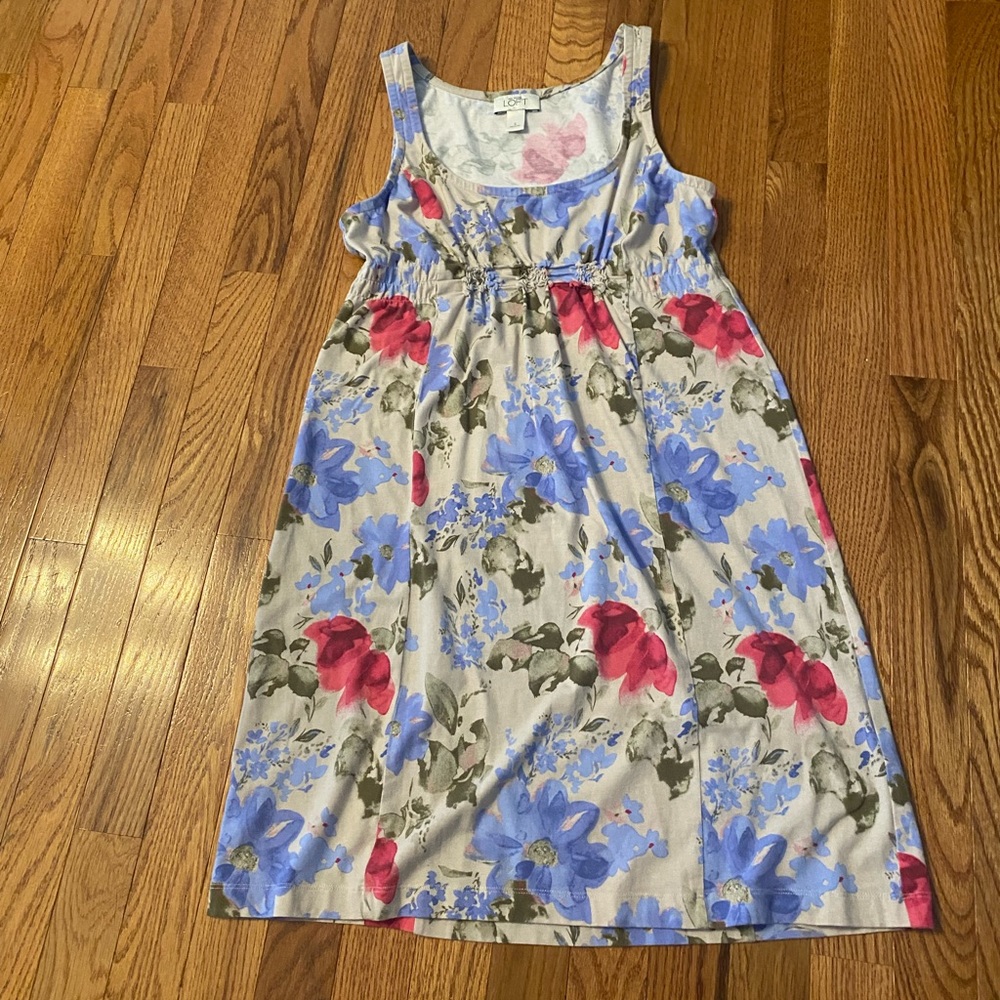 Ann Taylor loft short casual floral dress